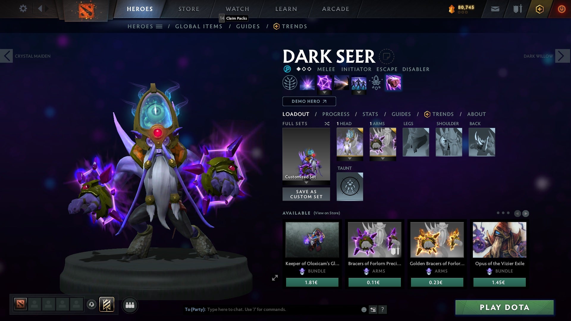 Ancient I | MMR: 3740 - Behavior: 9925