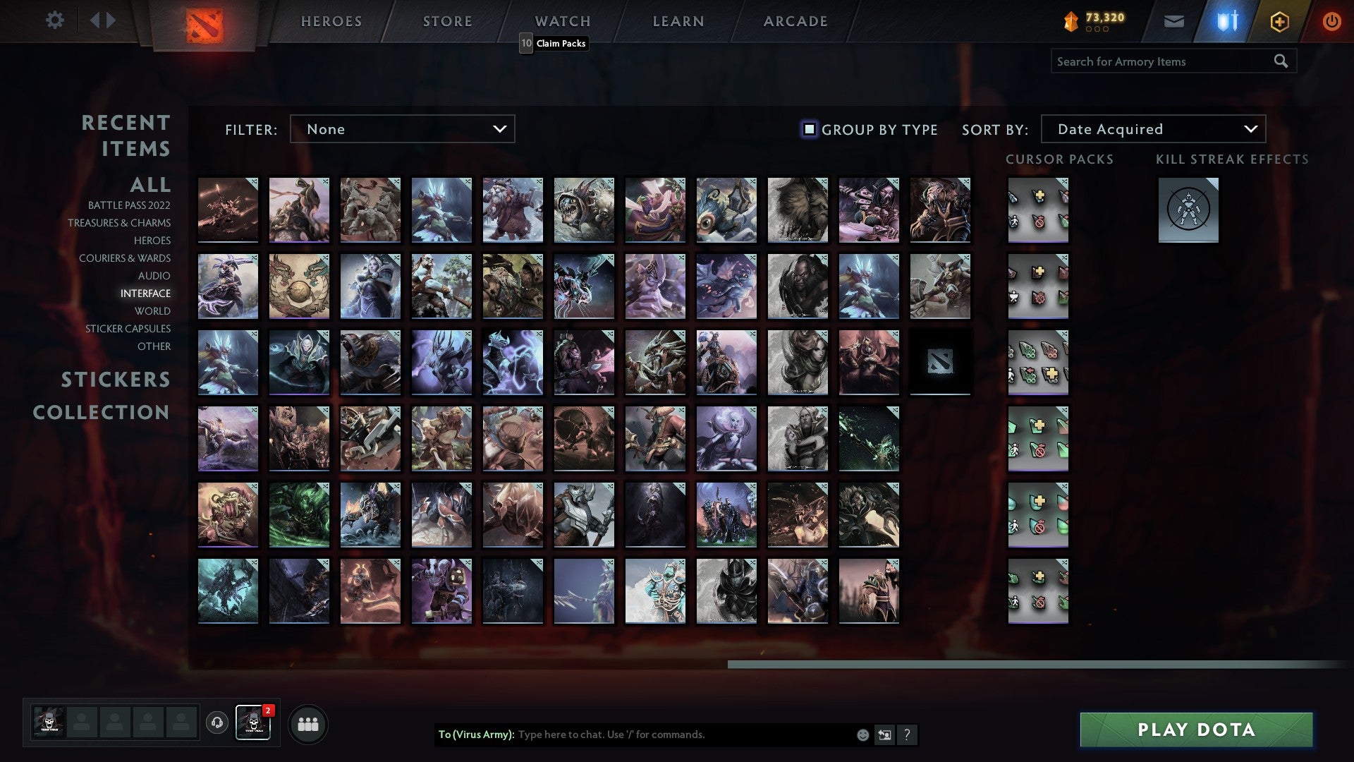 Croisé V | MMR : 2130 - Comportement : 10000