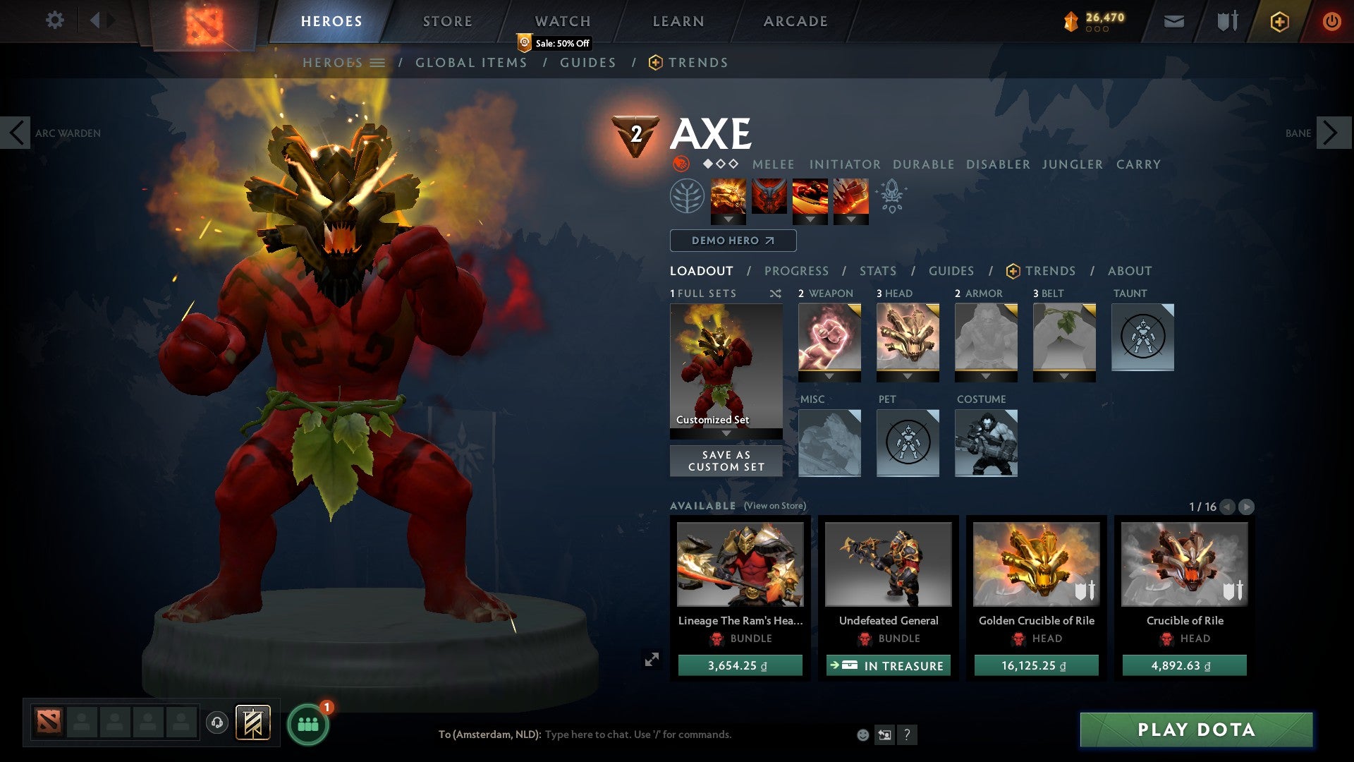 Immortel | MMR : 7000 - Comportement : 9955 