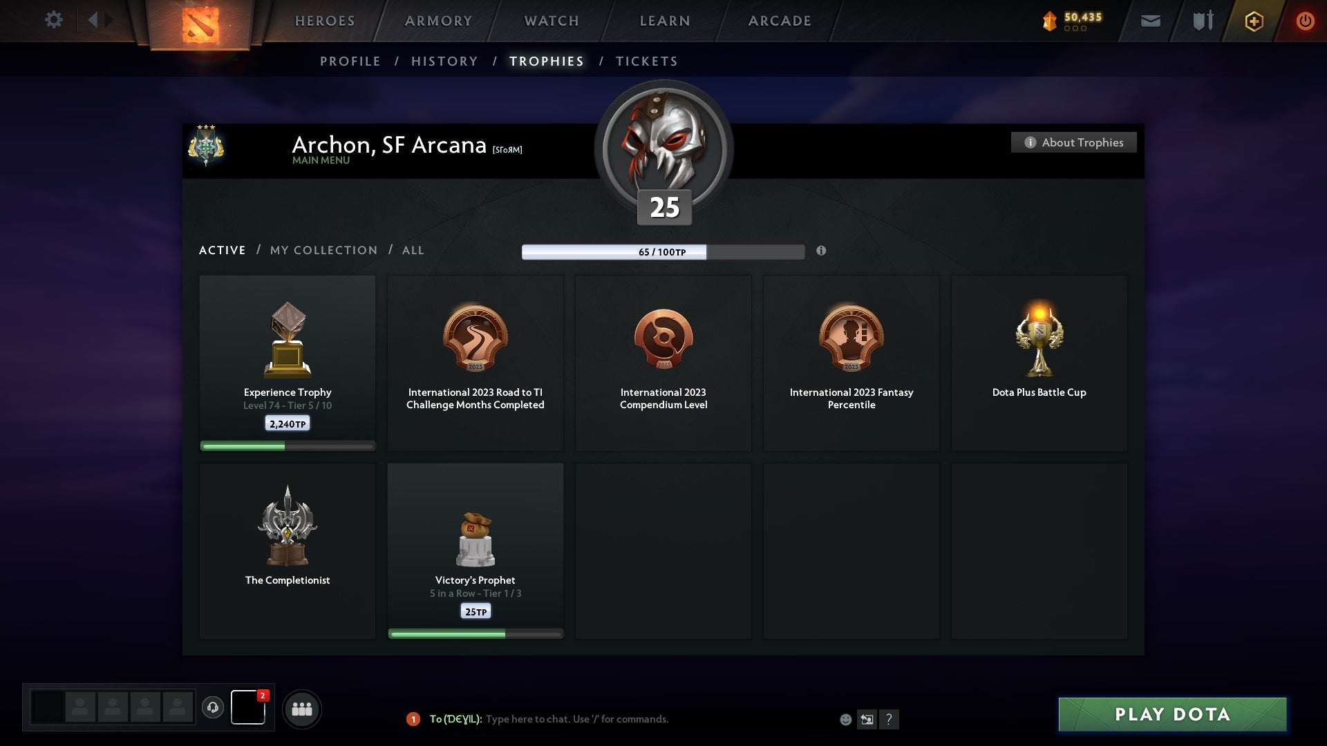 Archon III | MMR: 2547 - Behavior: 9910 - Communication: 9910