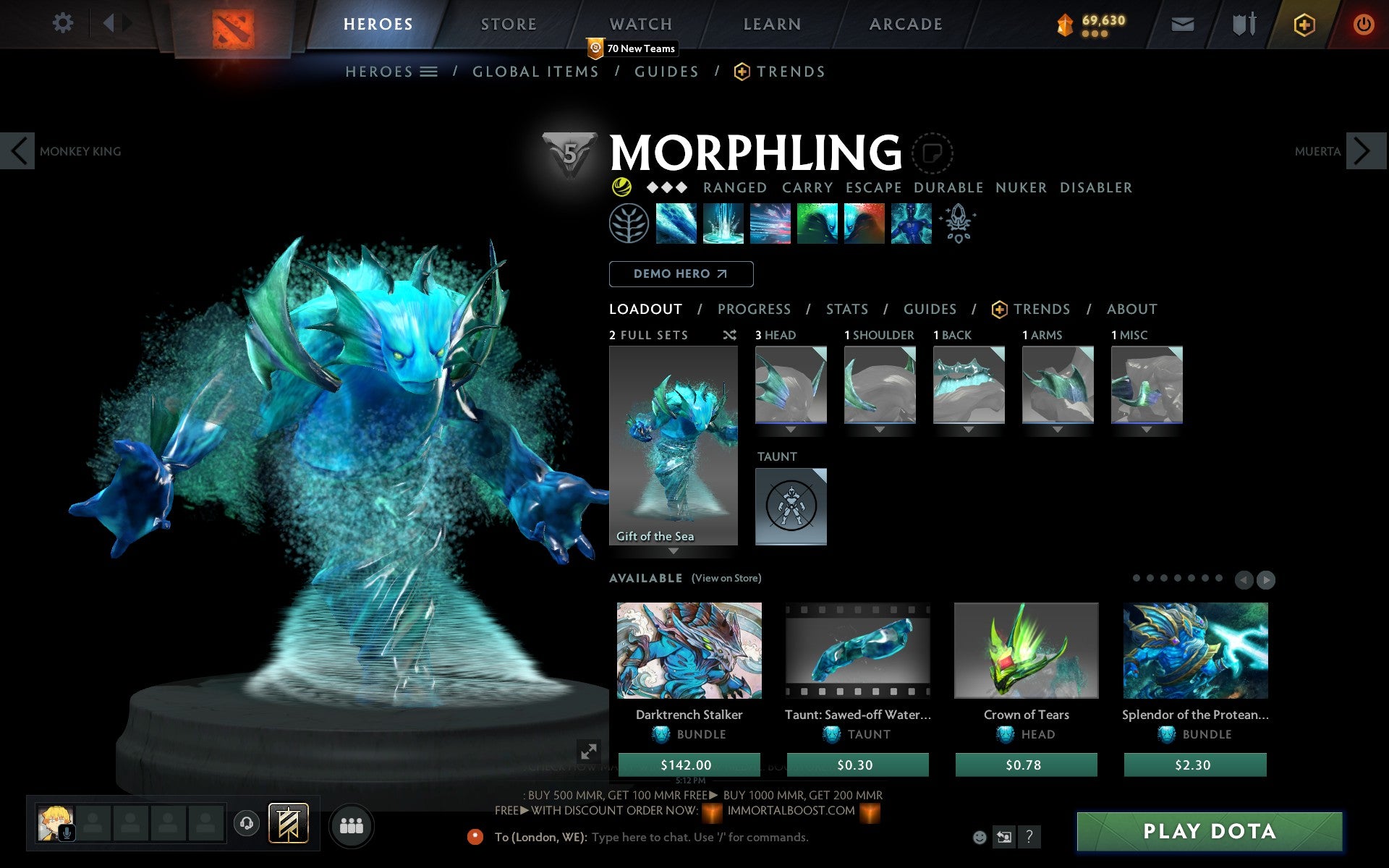 Divine II | MMR: 4798 - Behavior: 9450