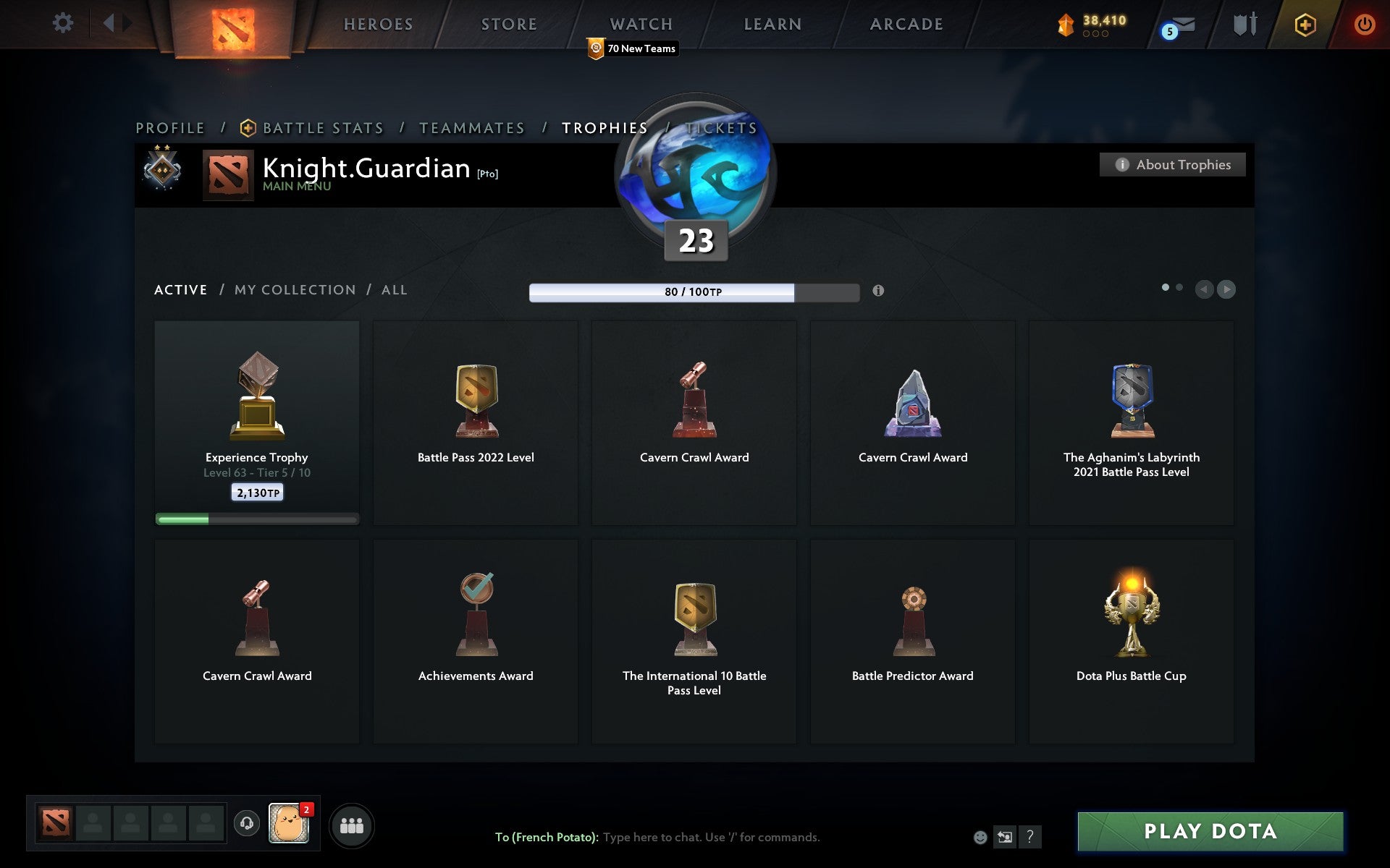 Guardian II | MMR: 898 - Behavior: 9105