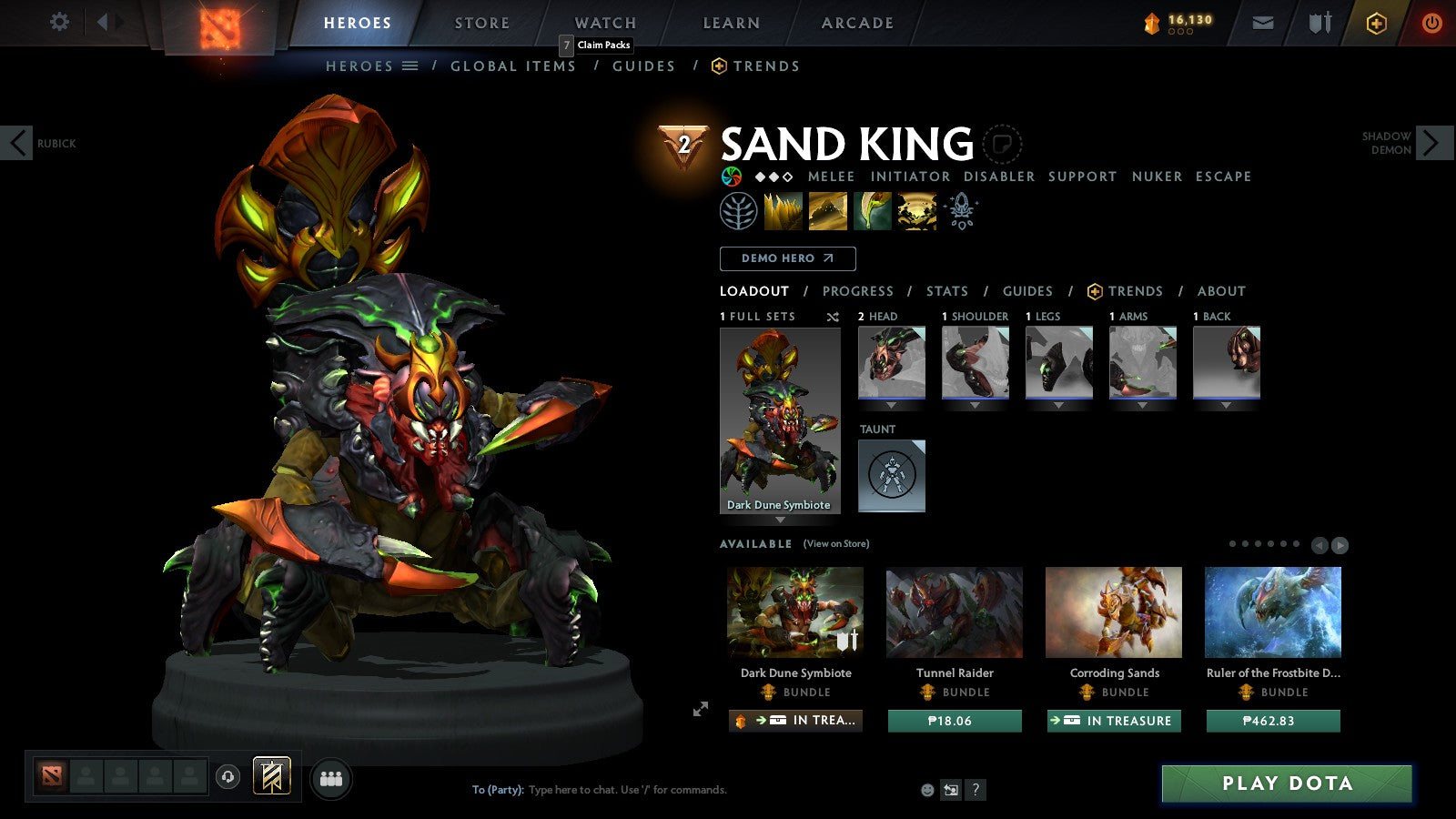 Ancient II | MMR: 3948 - Behavior: 10000