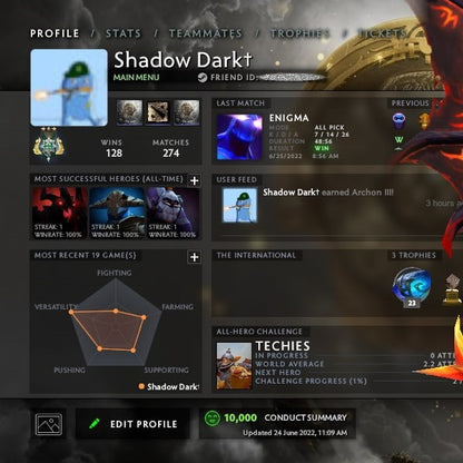 Archon III | MMR: 2660 - Behavior: 10000