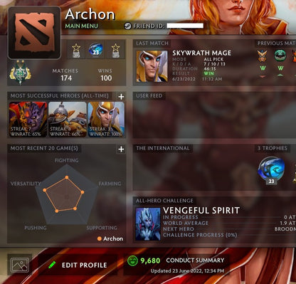 Archon II | MMR: 2620 - Behavior: 9680