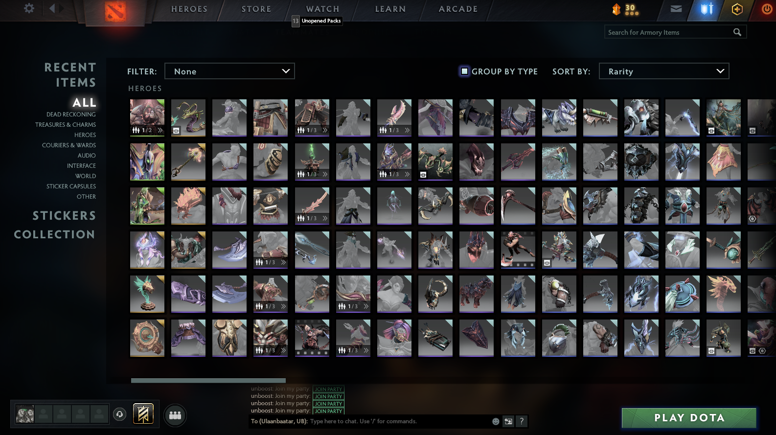 Legend I | MMR: 3122 - Behavior: 9175