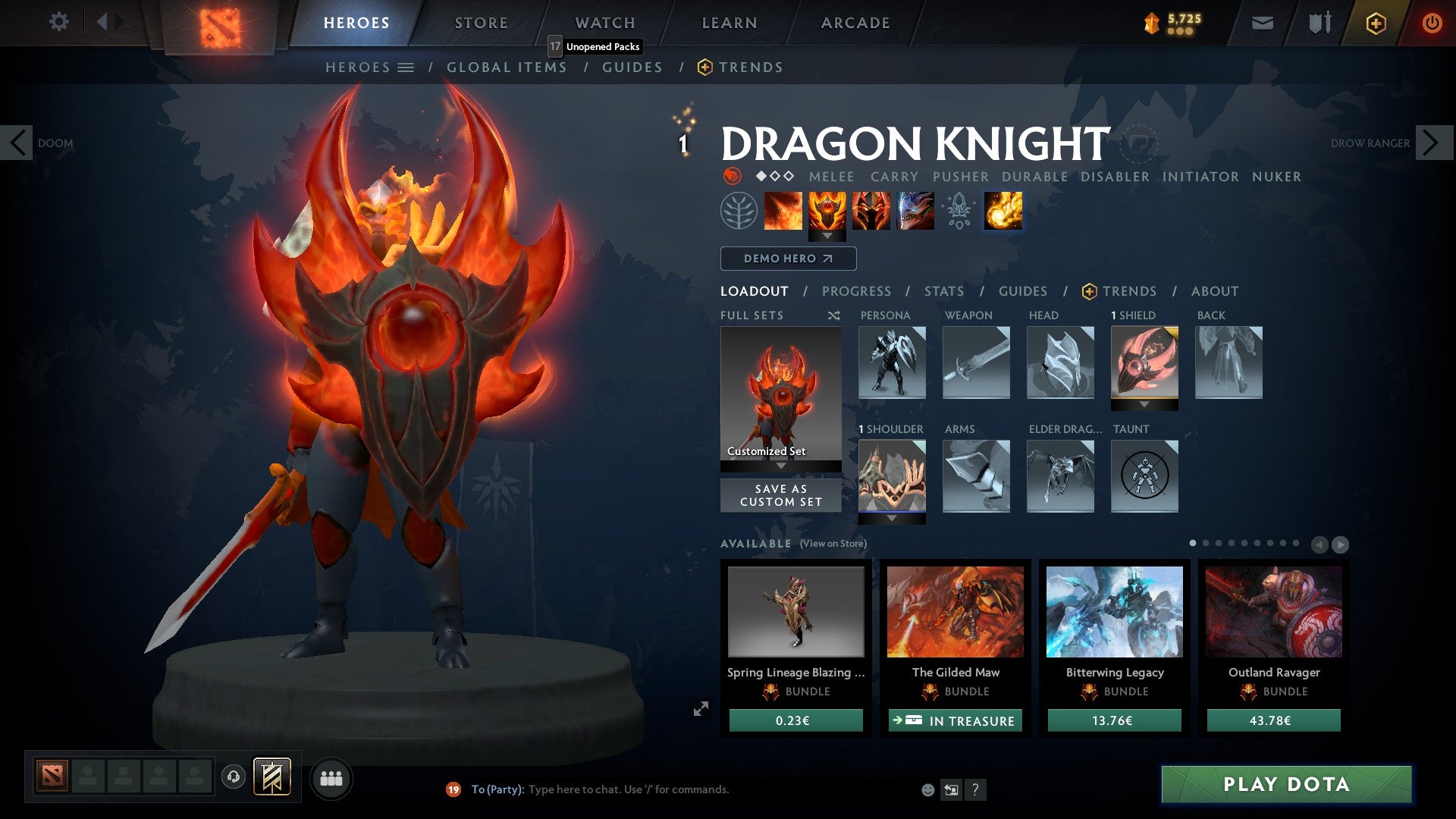 Gardien V | MMR : 1470 - Comportement : 9600 