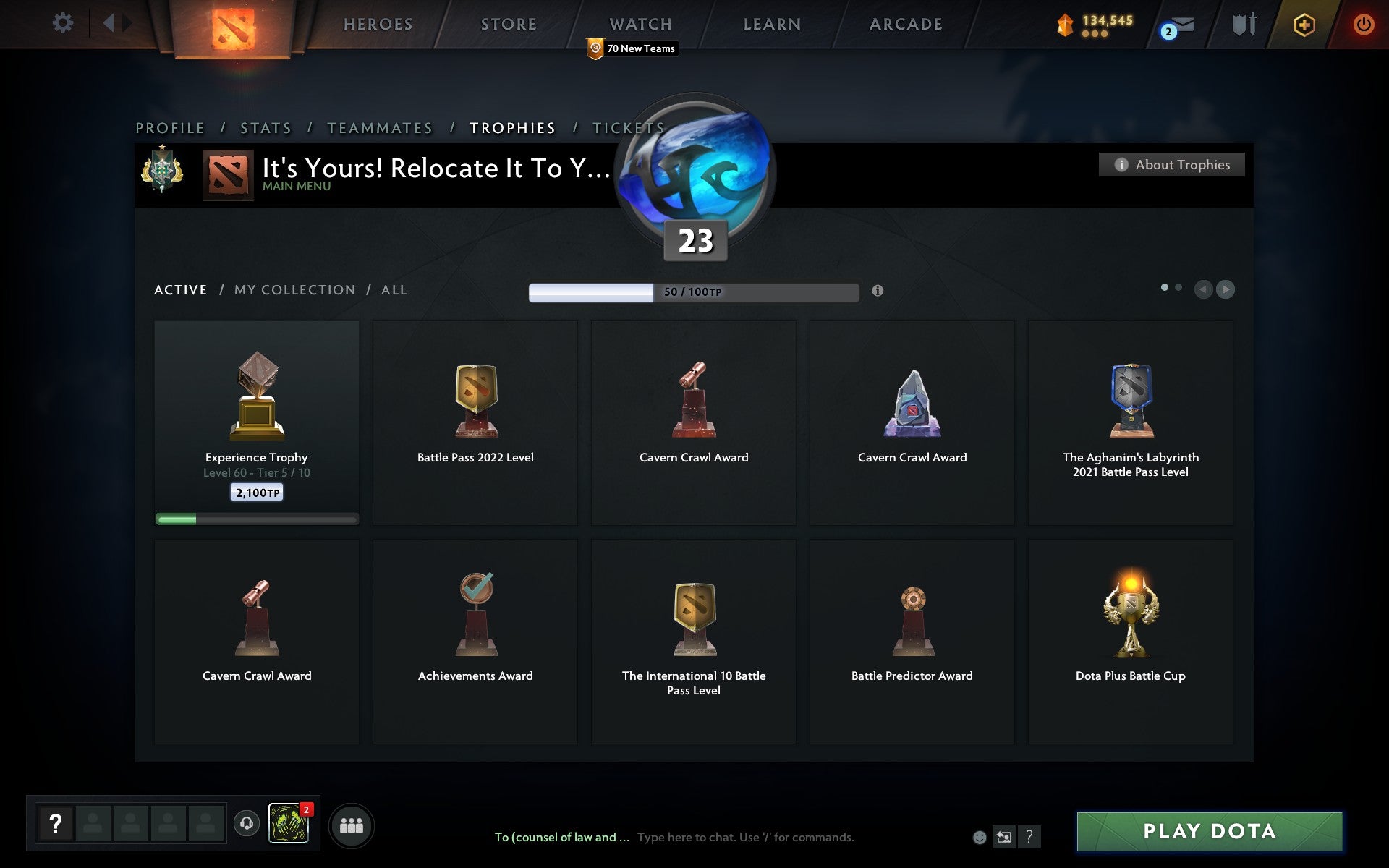 Archon I | MMR: 2320 - Behavior: 10000