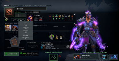 Herald IV | MMR: 530 - Behavior: 8880