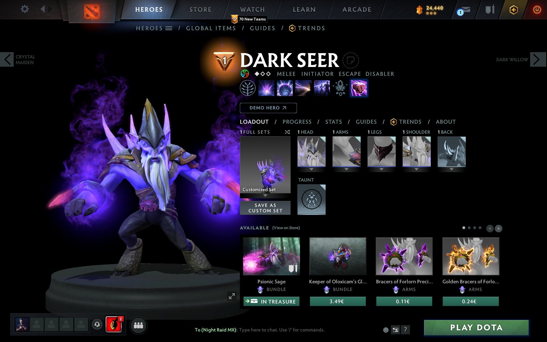 Legend I | MMR: 3214 - Behavior: 10000