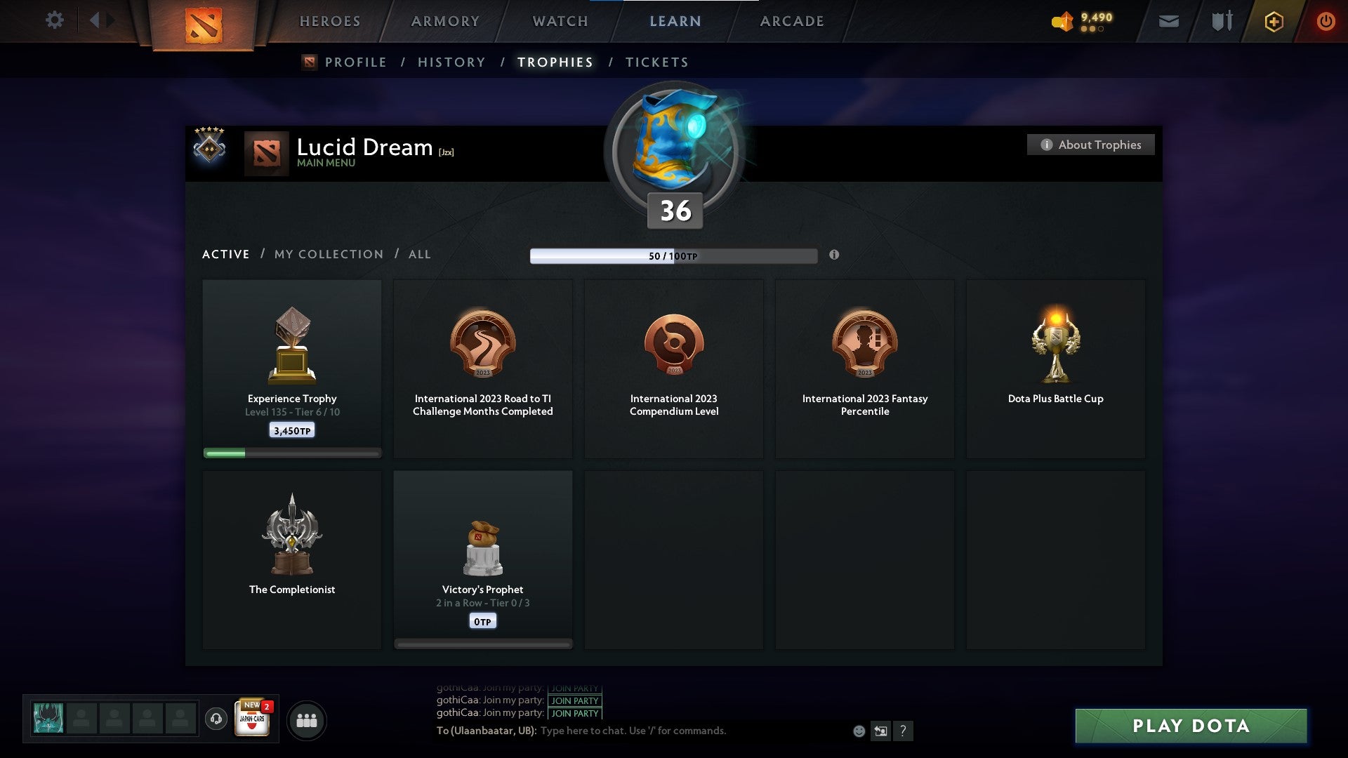 Guardian V | MMR: 1358 - Behavior: 10854 - Communication: 10854