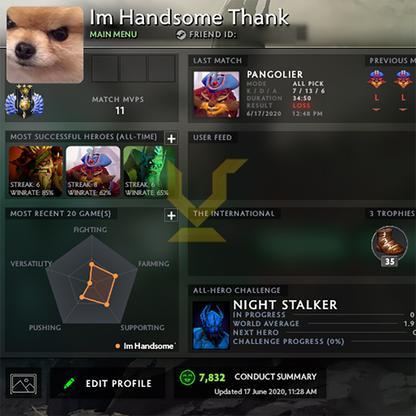 Divine III | MMR: 4990 - Behavior: 7832