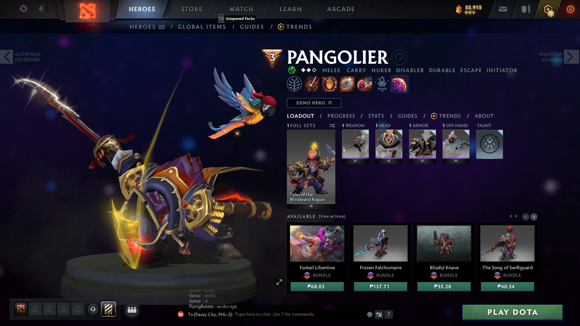 Ancient V | MMR: 4430 - Behavior: 10000