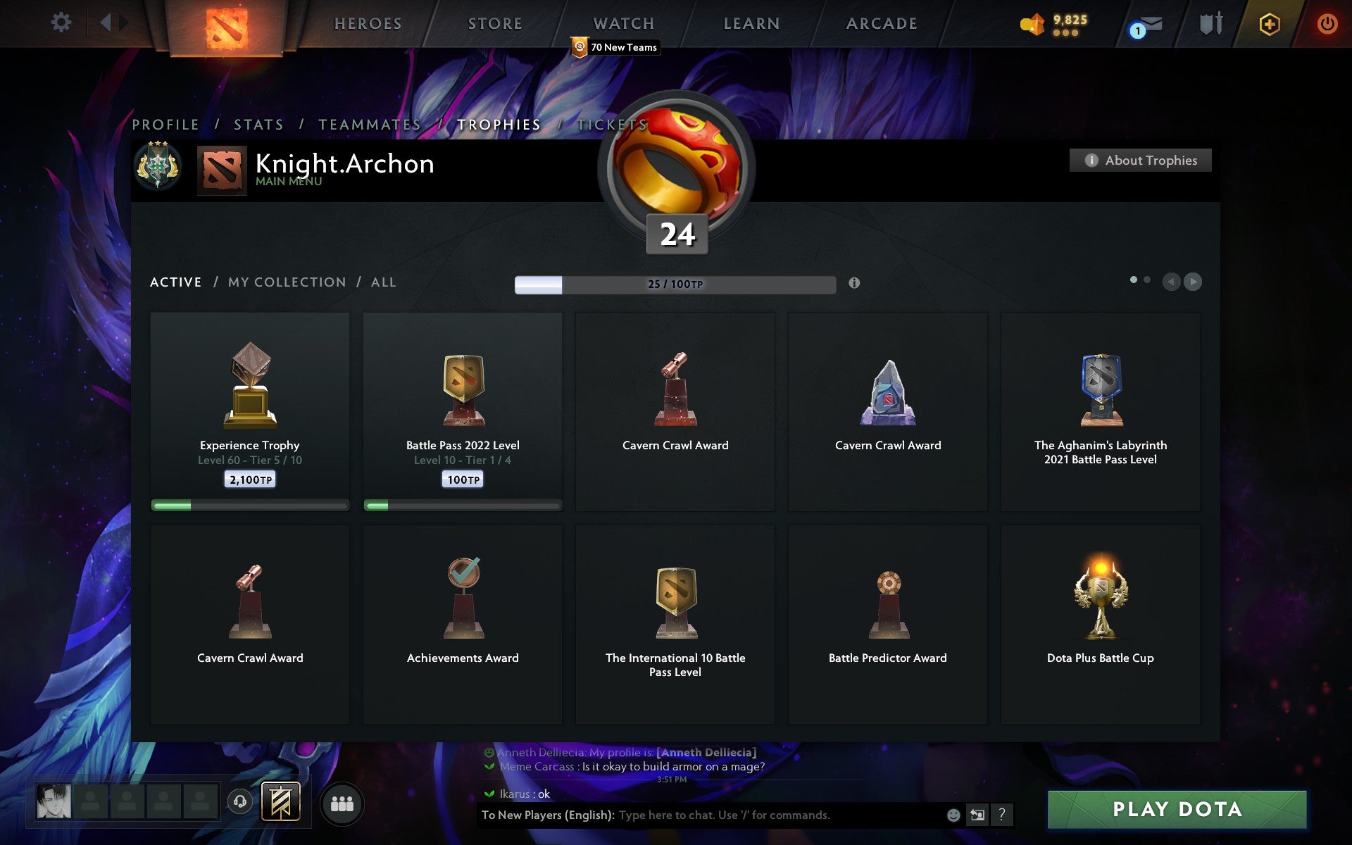 Archon III | MMR: 2685 - Behavior: 10000