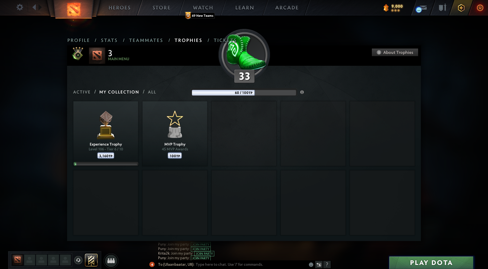 Herald IV | MMR: 570 - Behavior: 10000