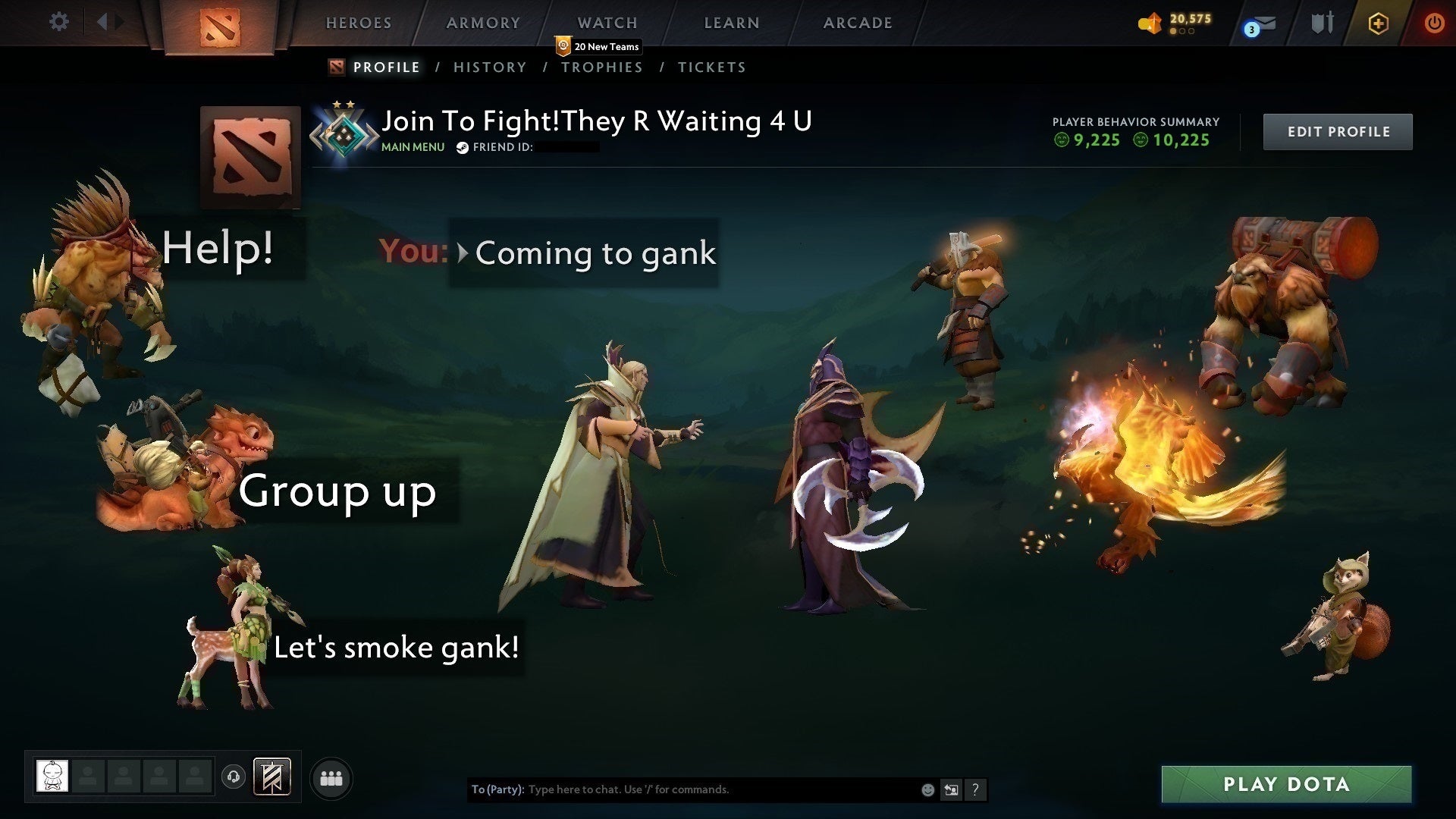 Crusader II | MMR: 1662 - Behavior: 9225 - Communication: 9225