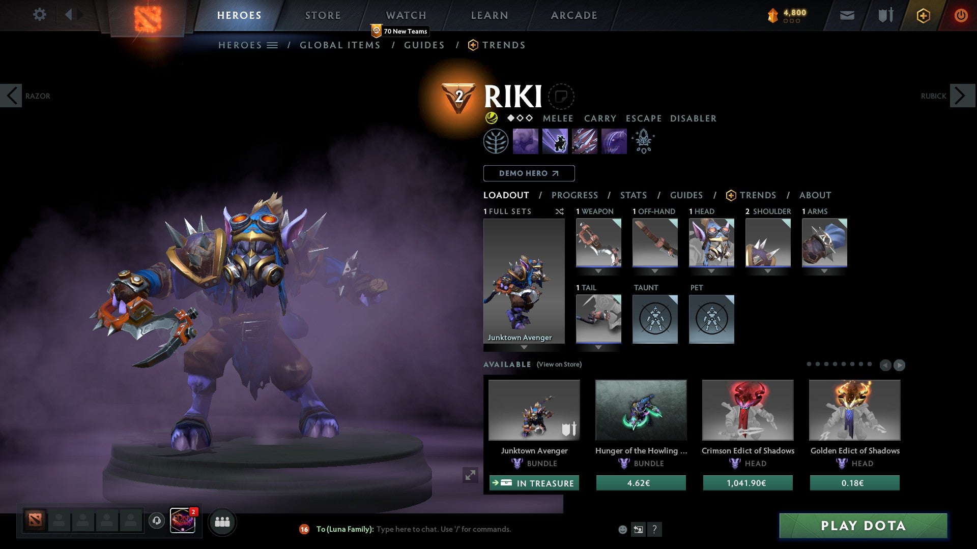 Crusader I | MMR: 1457 - Behavior: 10000