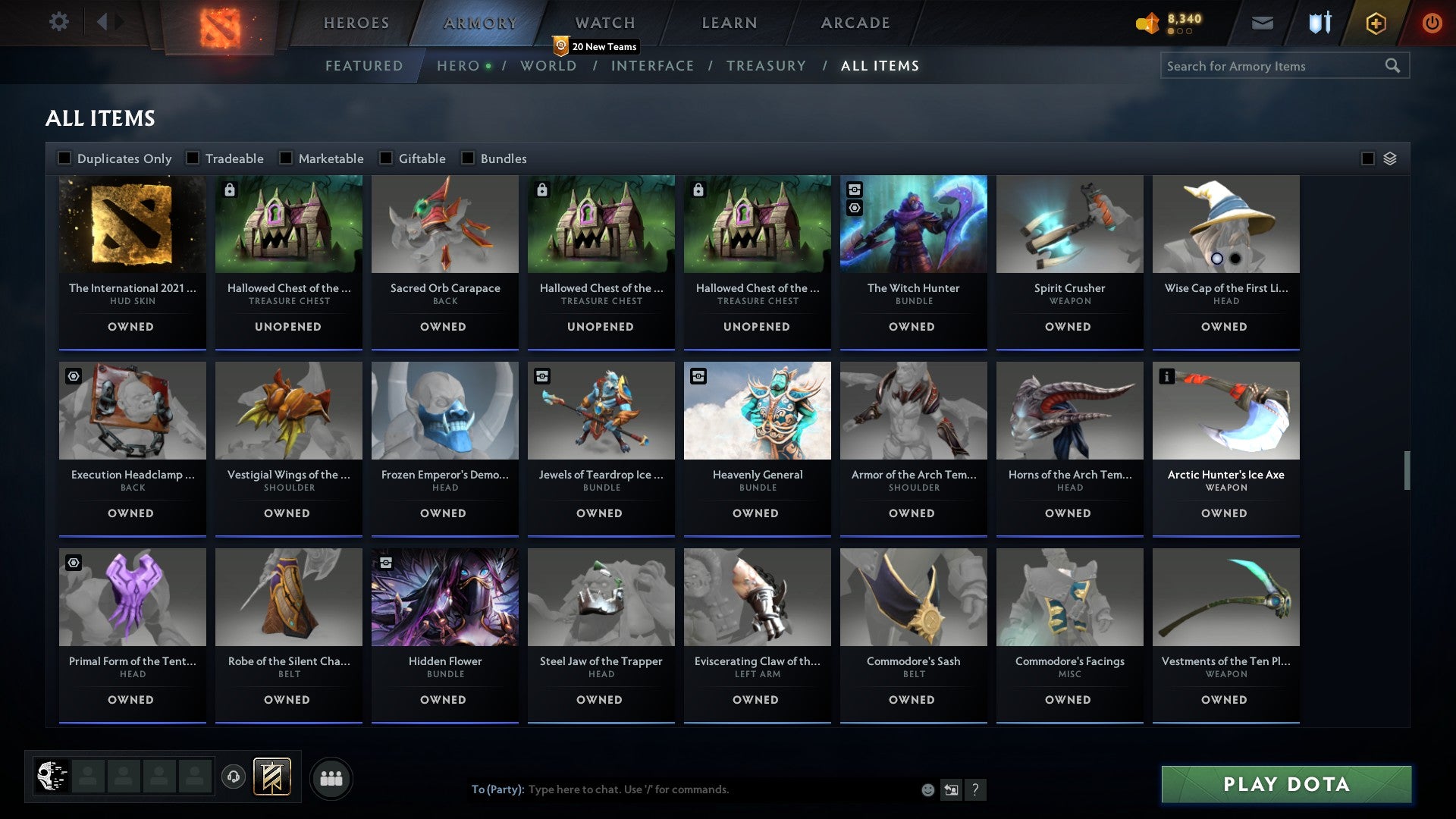 Immortal [409] | MMR: 8479 - Behavior: 11125 - Communication: 11125