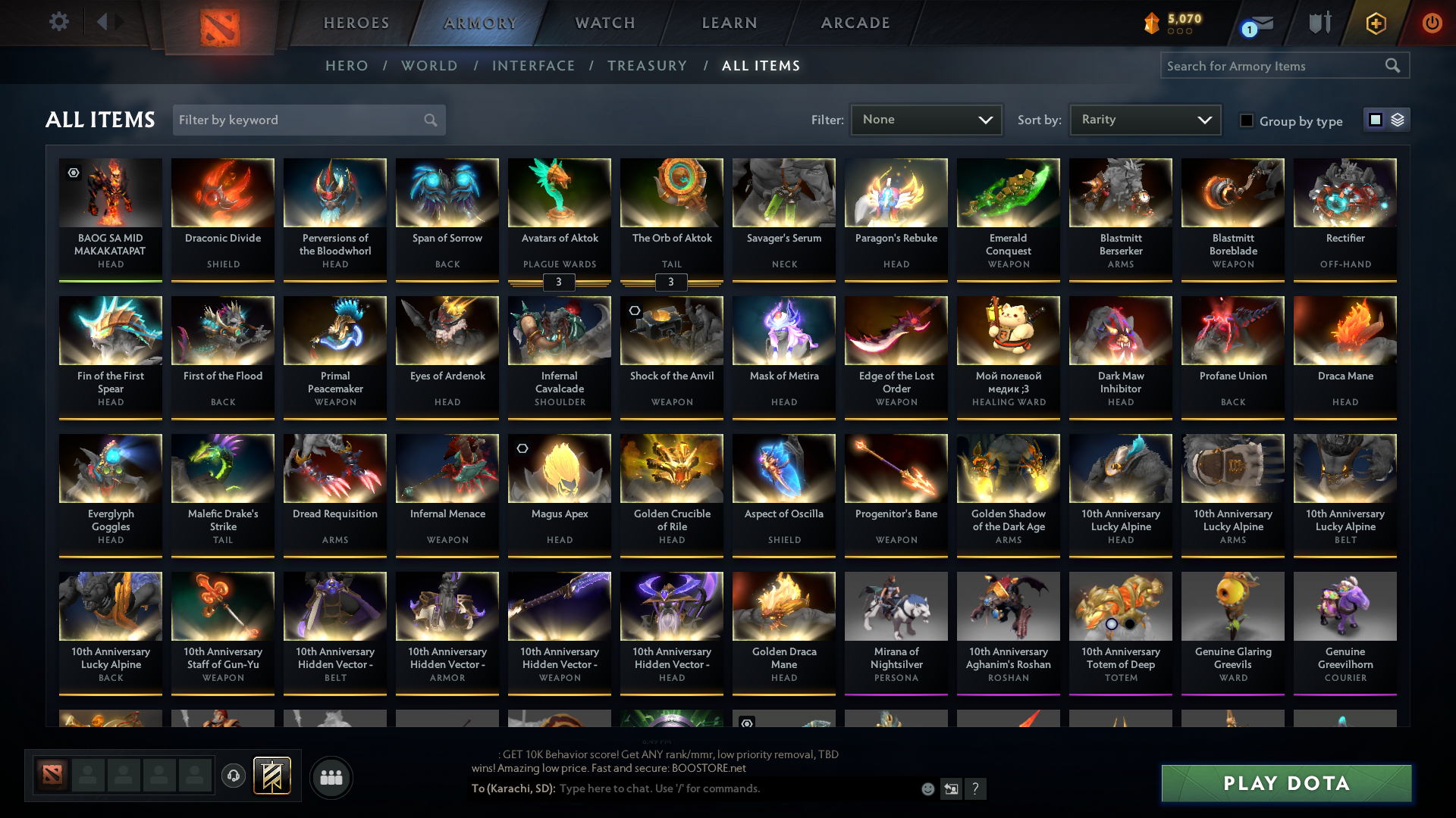 Divine V | MMR: 5506 - Behavior: 11294 - Communication: 11294