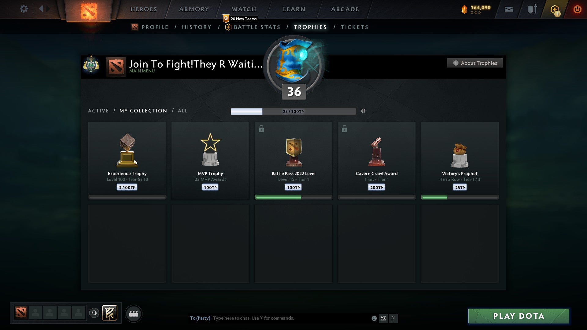 Archon I | MMR: 2304 - Behavior: 10025 - Communication: 10025