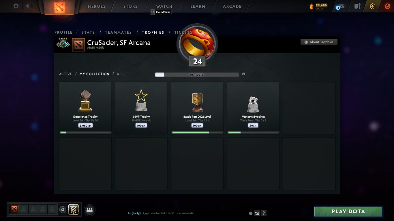 Crusader IV | MMR: 2110 - Behavior: 10000