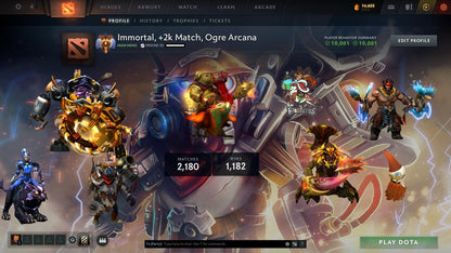 Immortal | MMR: 5567 - Behavior: 10001 - Communication: 10001