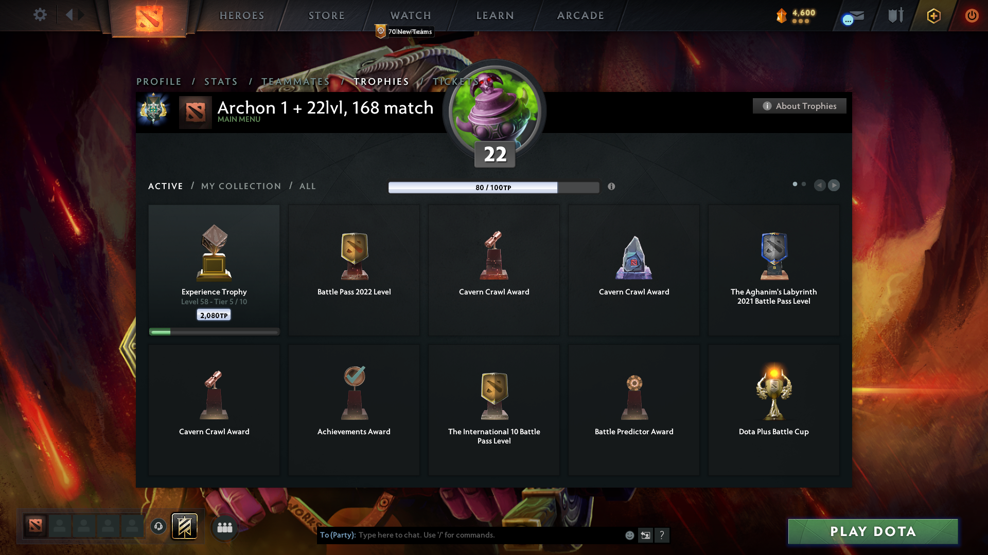 Archon I | MMR: 2393 - Behavior: 10000