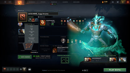 Immortal | MMR: 6410 - Behavior: 10000