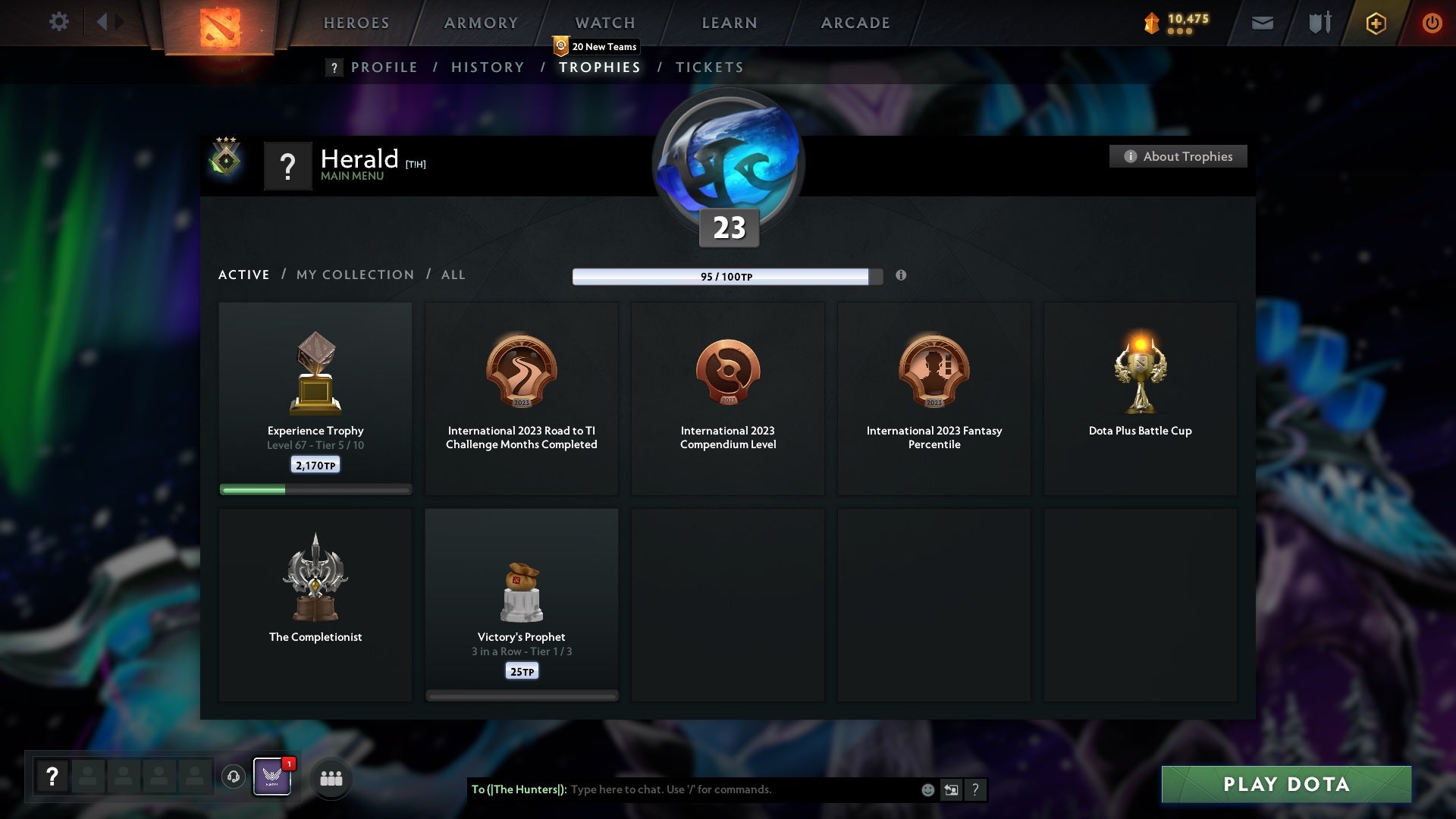 Herald III | MMR: 190 - Behavior: 12000 - Communication: 12000