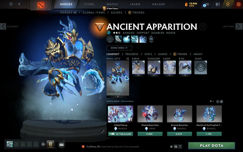 Ancient II | MMR: 4920 - Behavior: 10000