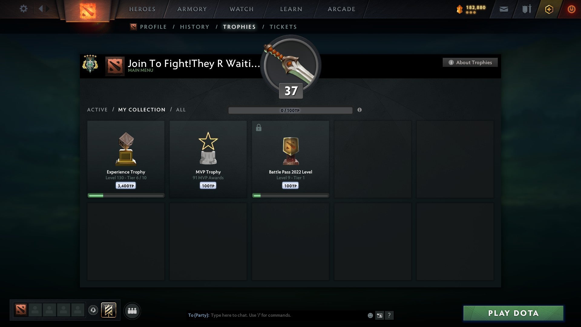 Archon V | MMR: 2882 - Behavior: 9844 - Communication: 9844