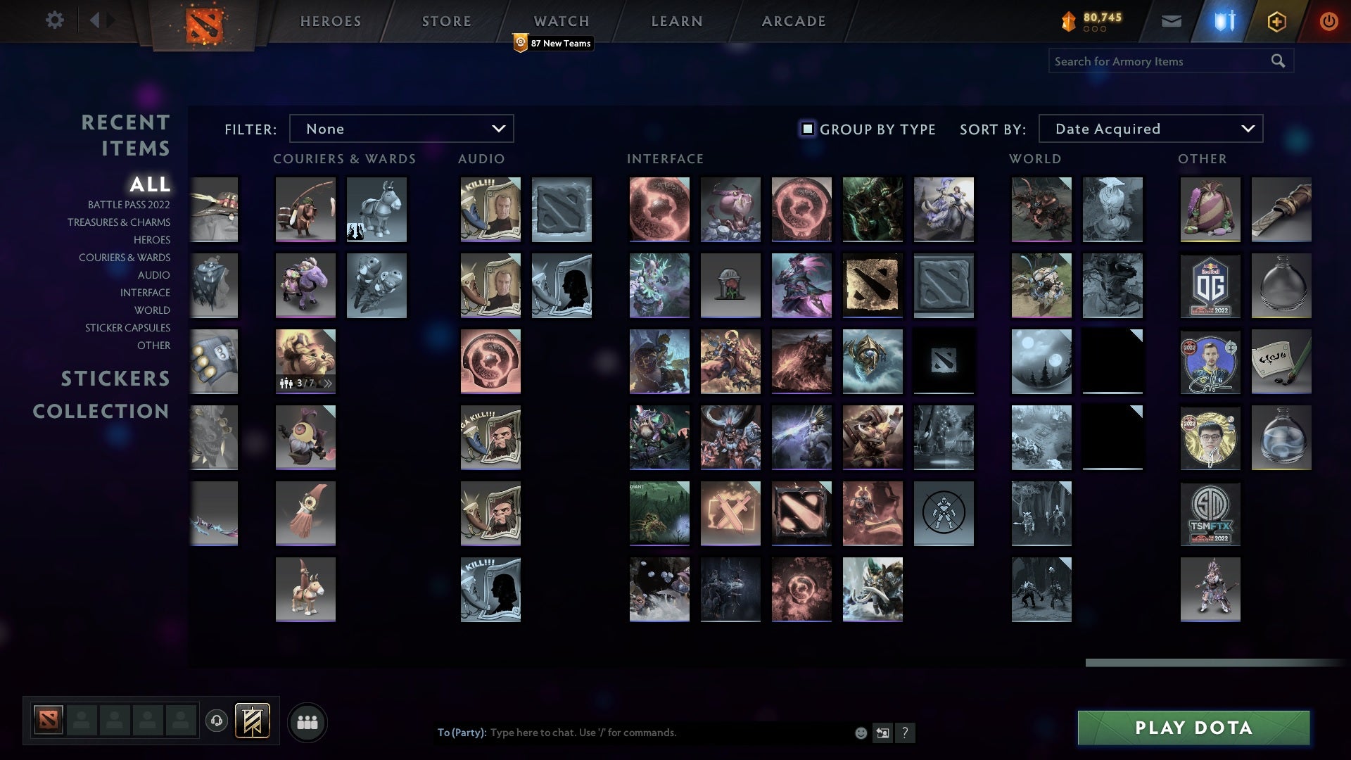 Ancient I | MMR: 3740 - Behavior: 9925