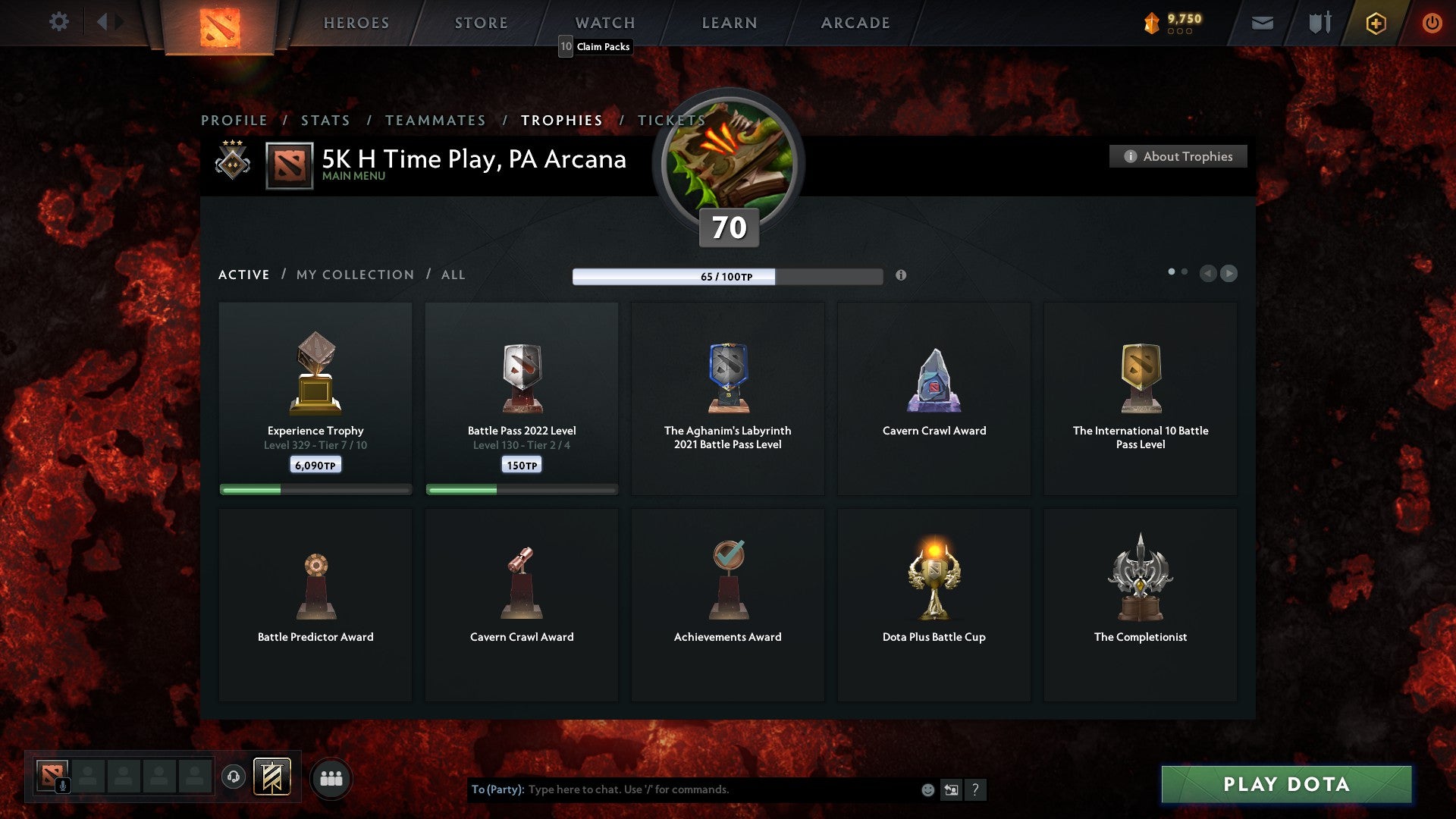 Gardien III | MMR : 1100 - Comportement : 9630 