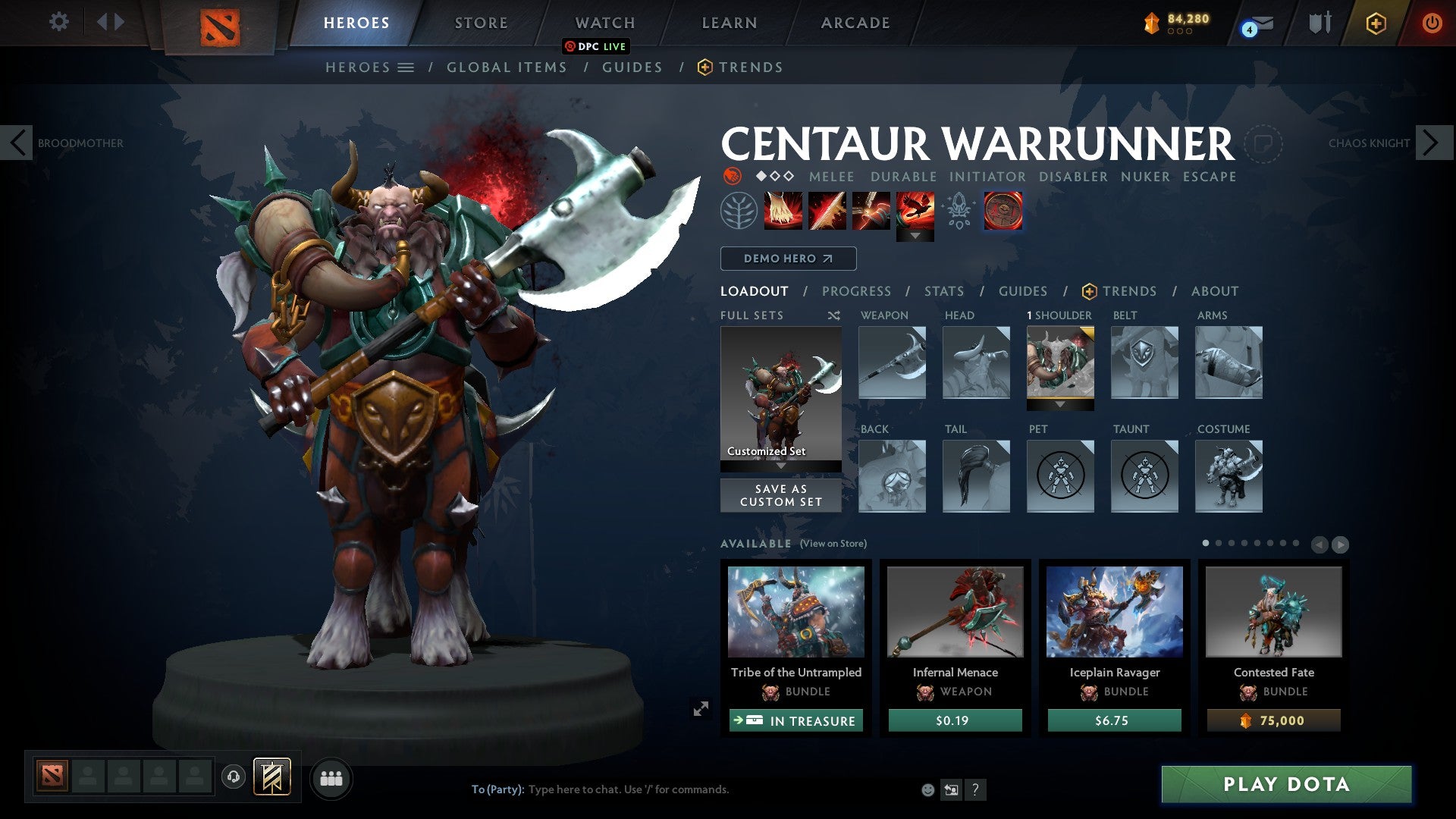 Ancient V | MMR: 4440 - Behavior: 9007