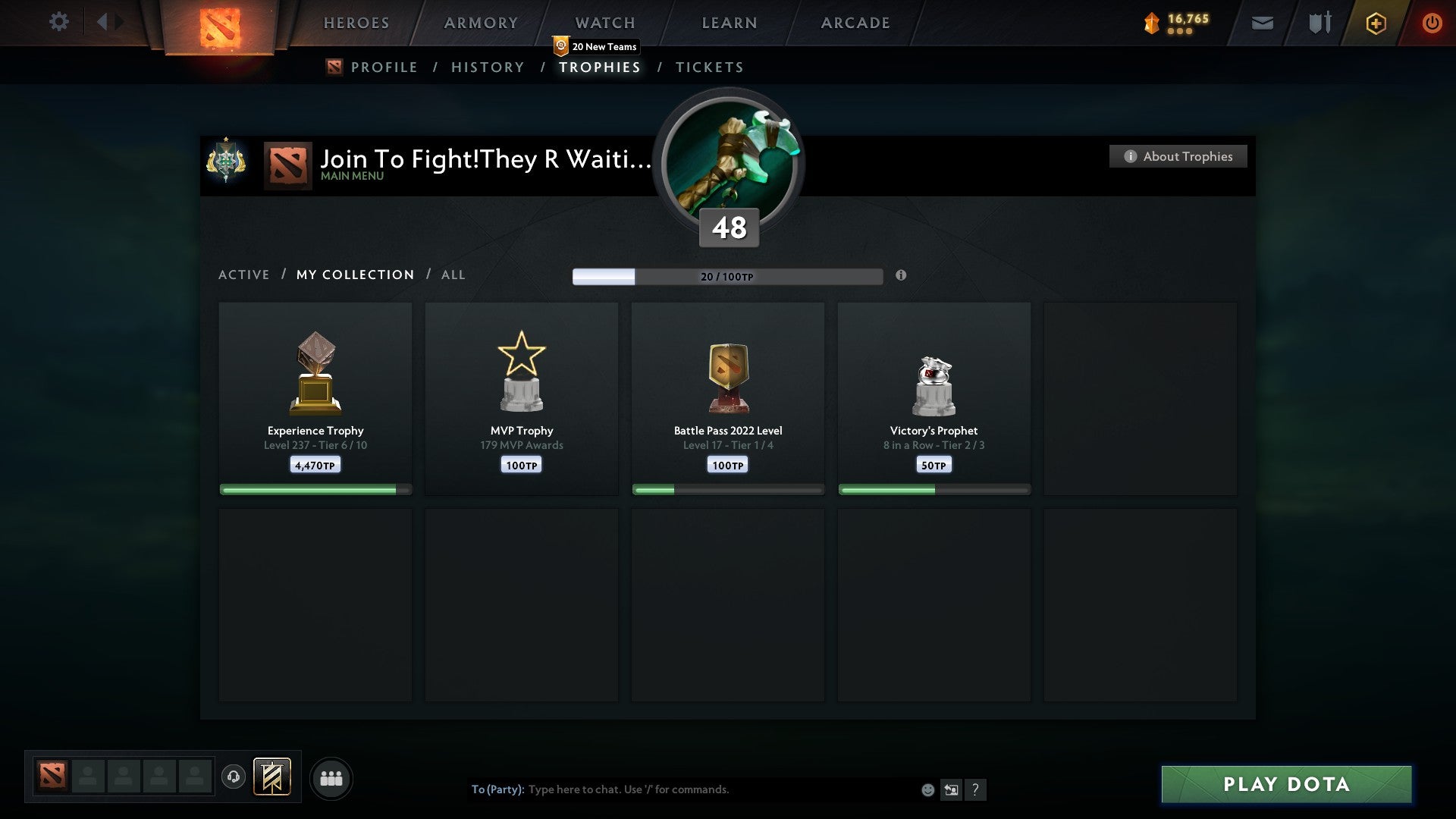 Archon I | MMR: 2263 - Behavior: 10015 - Communication: 10015