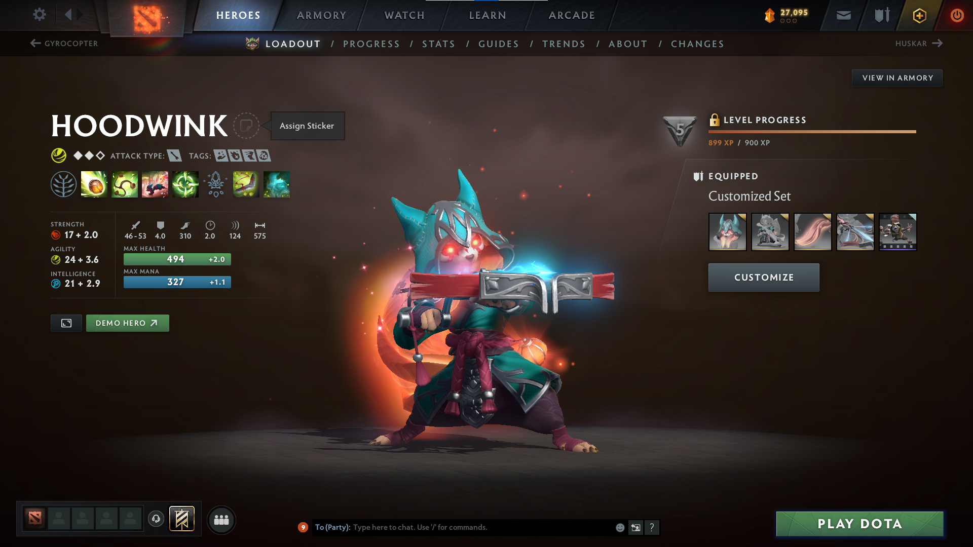 Archon II | MMR: 2376 - Behavior: 9905 - Communication: 9905