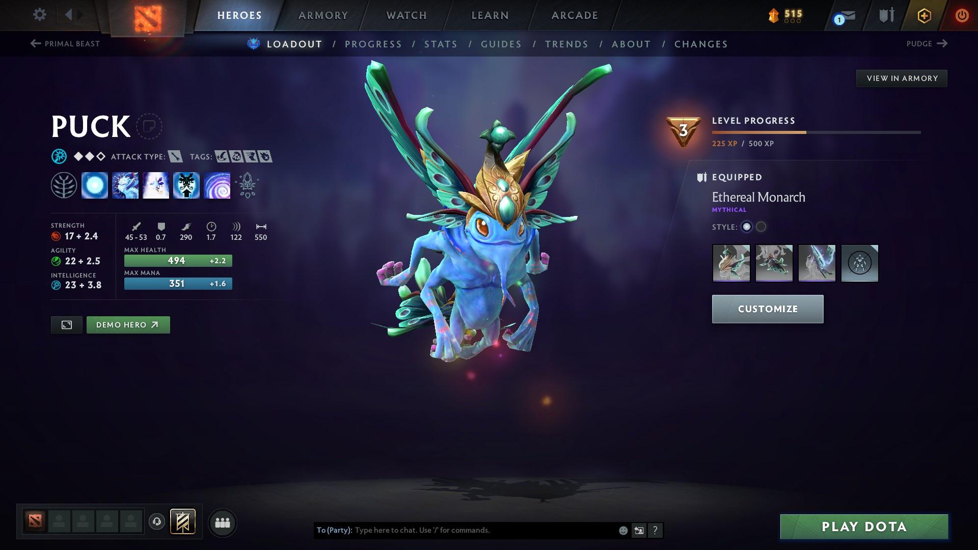 Legend V | MMR: 3667 - Behavior: 10965 - Communication: 10965