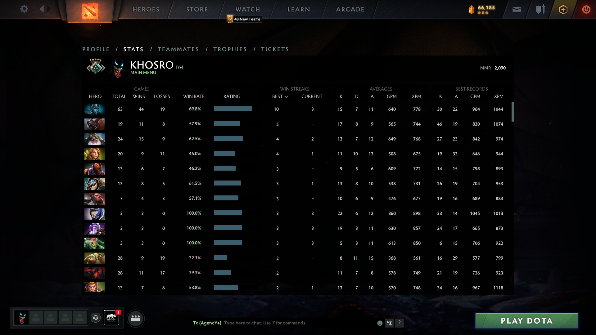 Crusader V | MMR: 2090 - Behavior: 9260