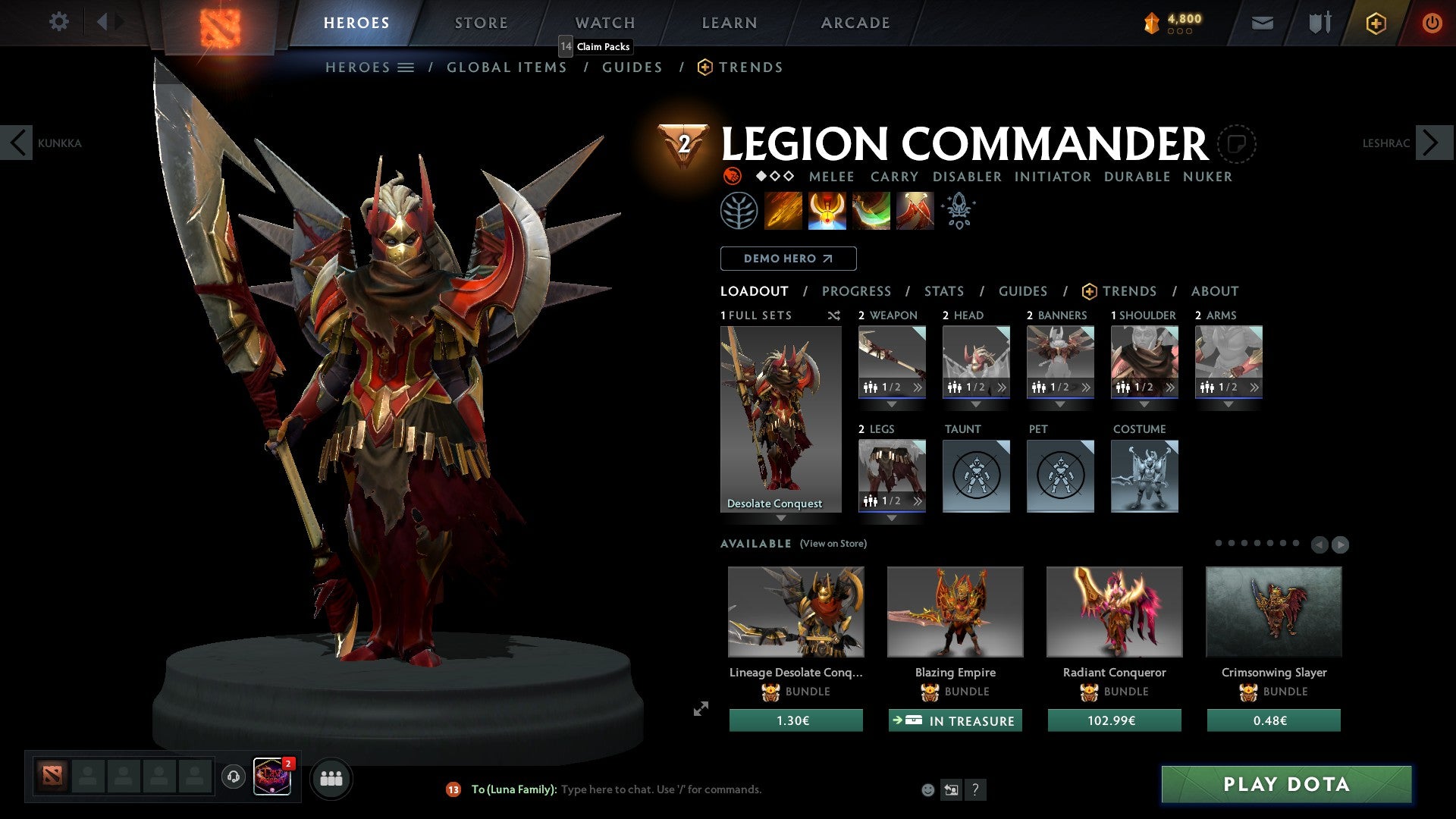 Crusader I | MMR: 1457 - Behavior: 10000