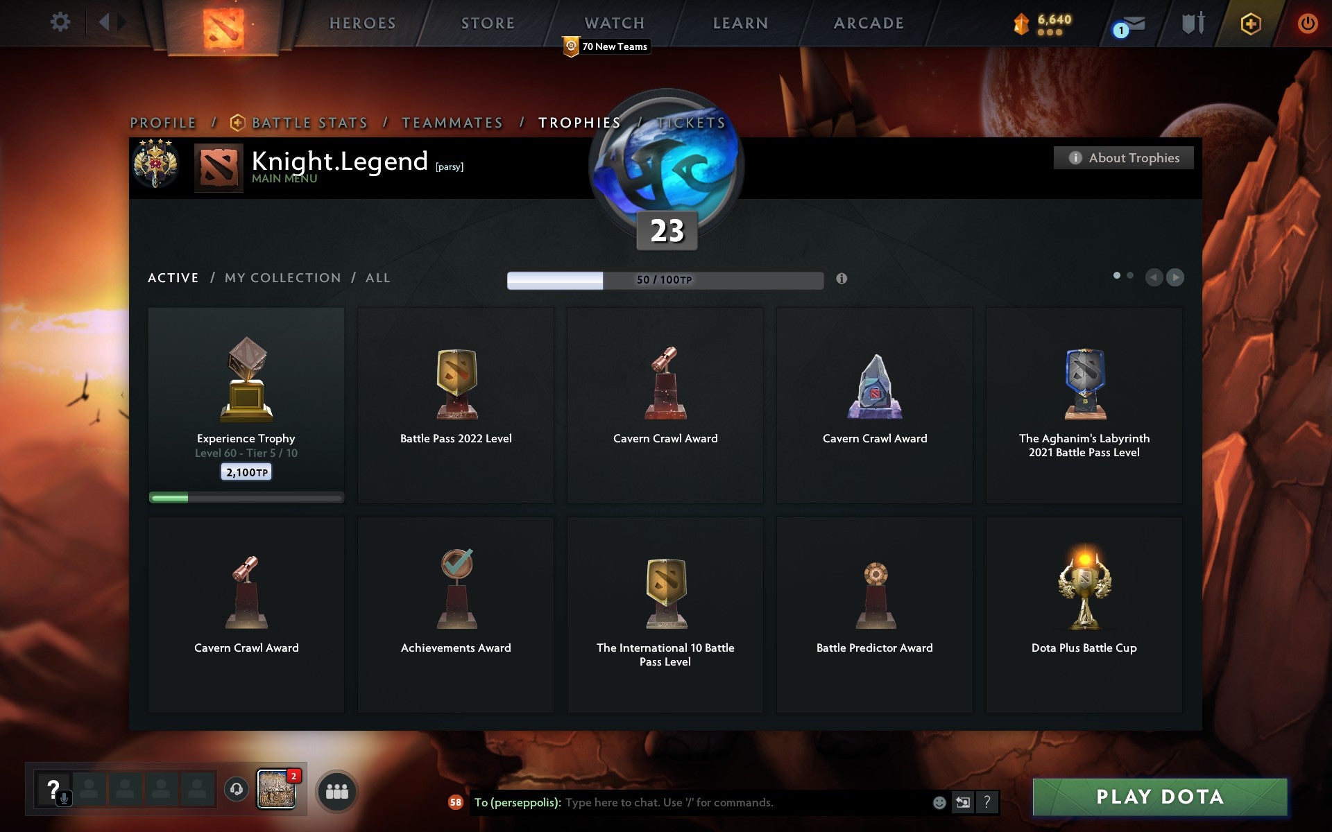 Legend IV | MMR: 3556 - Behavior: 9900