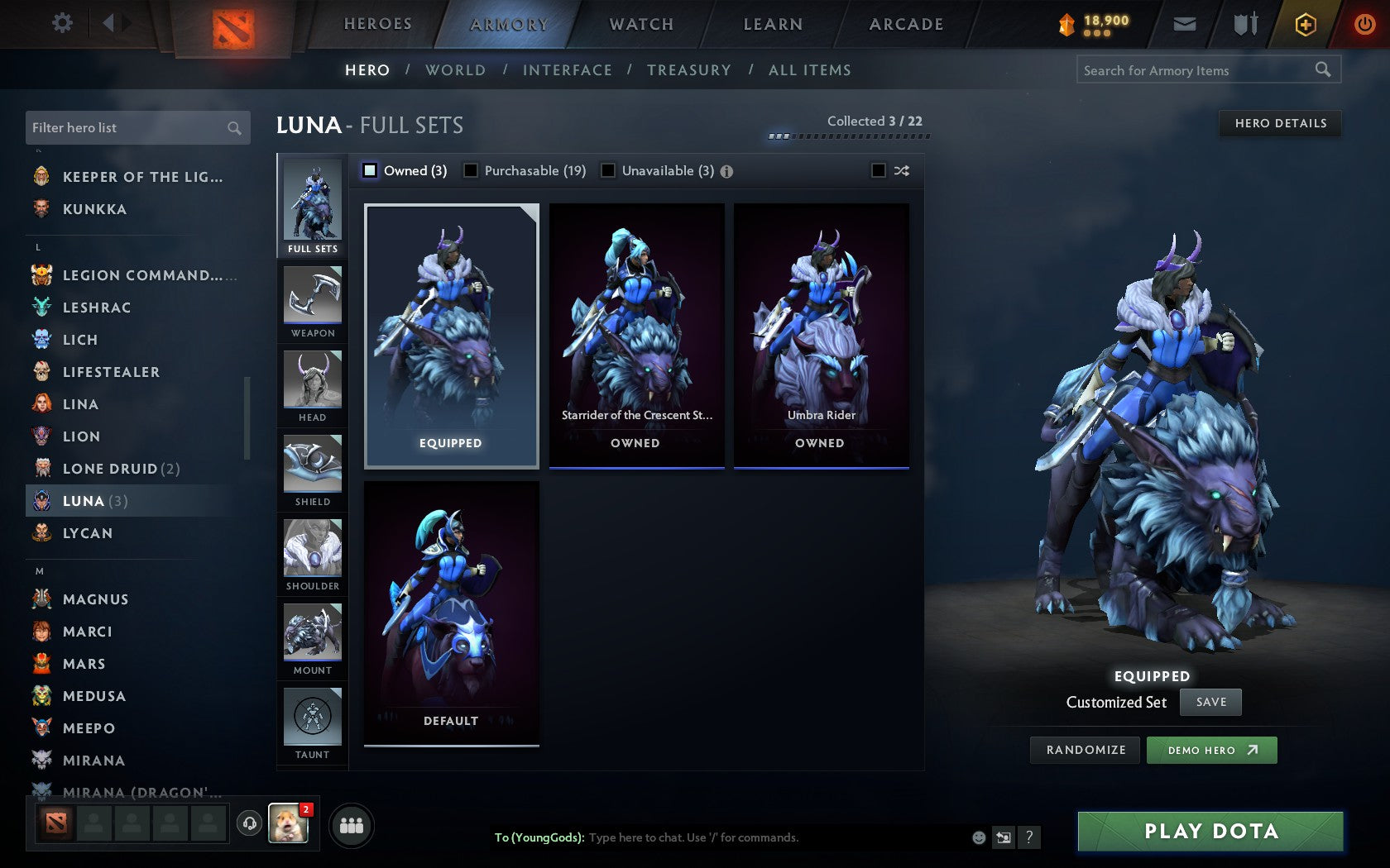 Legend IV | MMR: 3684 - Behavior: 10163 - Communication: 9240