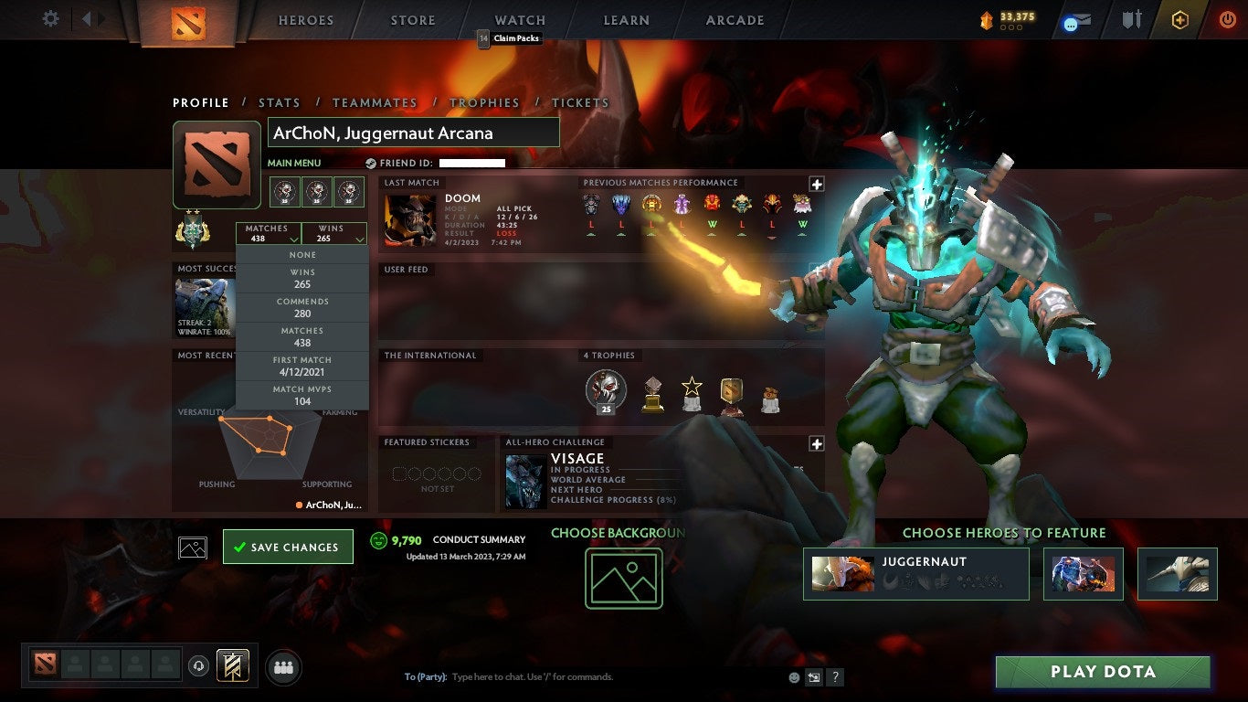 Ancient II | MMR: 2390 - Behavior: 9790