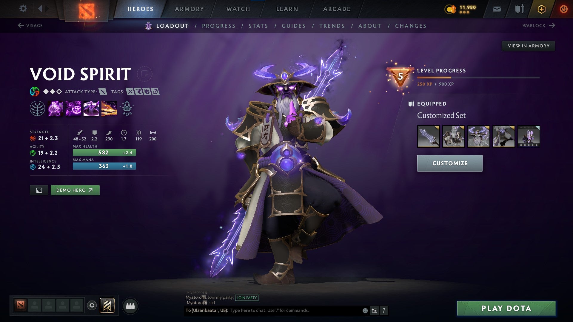 Legend V | MMR: 3718 - Behavior: 9925 - Communication: 9925