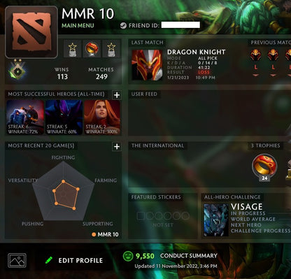 Héraut II | MMR : 10 - Comportement : 9735 