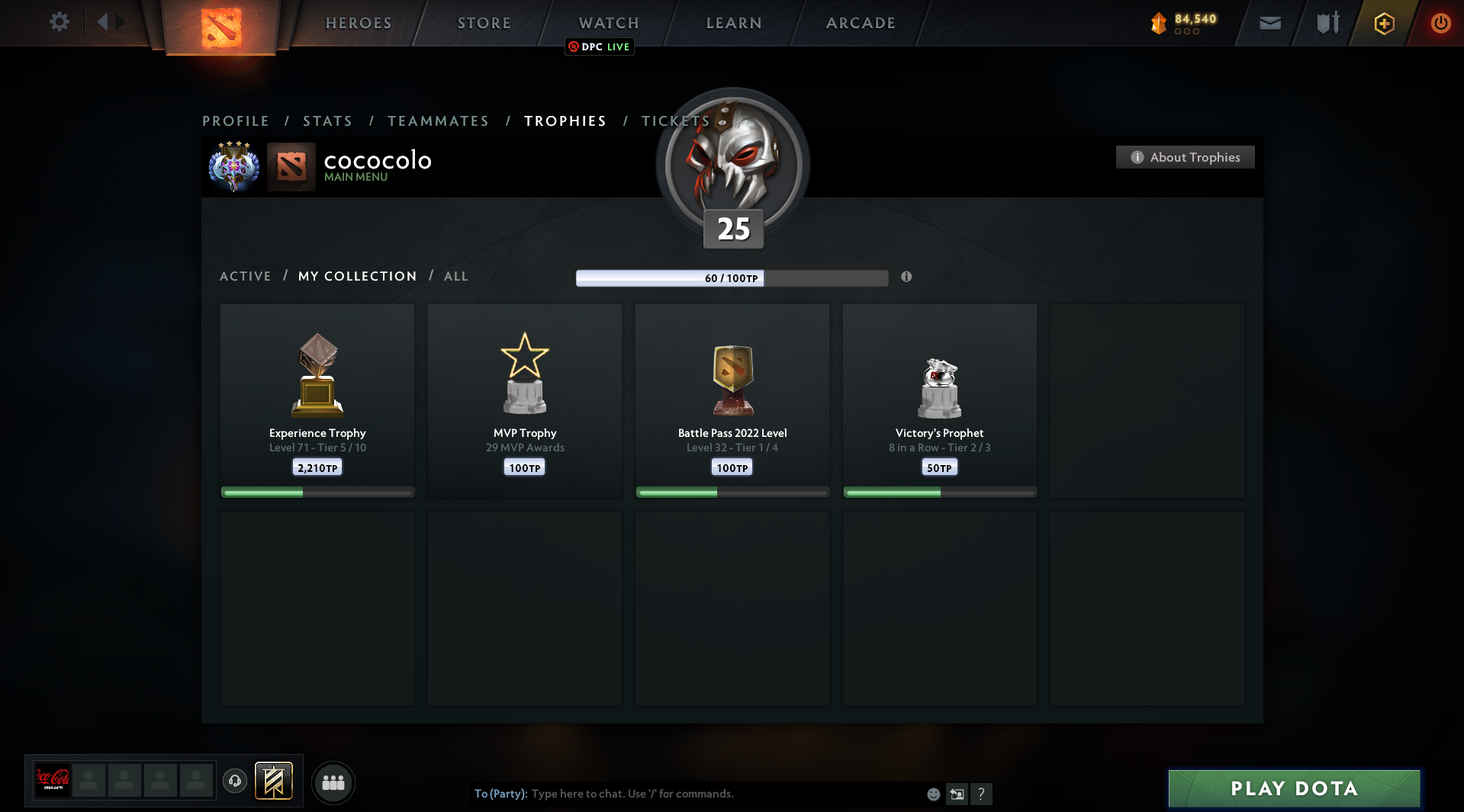 Ancient IV | MMR: 4350 - Behavior: 10000