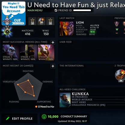 Héraut II | MMR : 100 - Comportement : 10000 