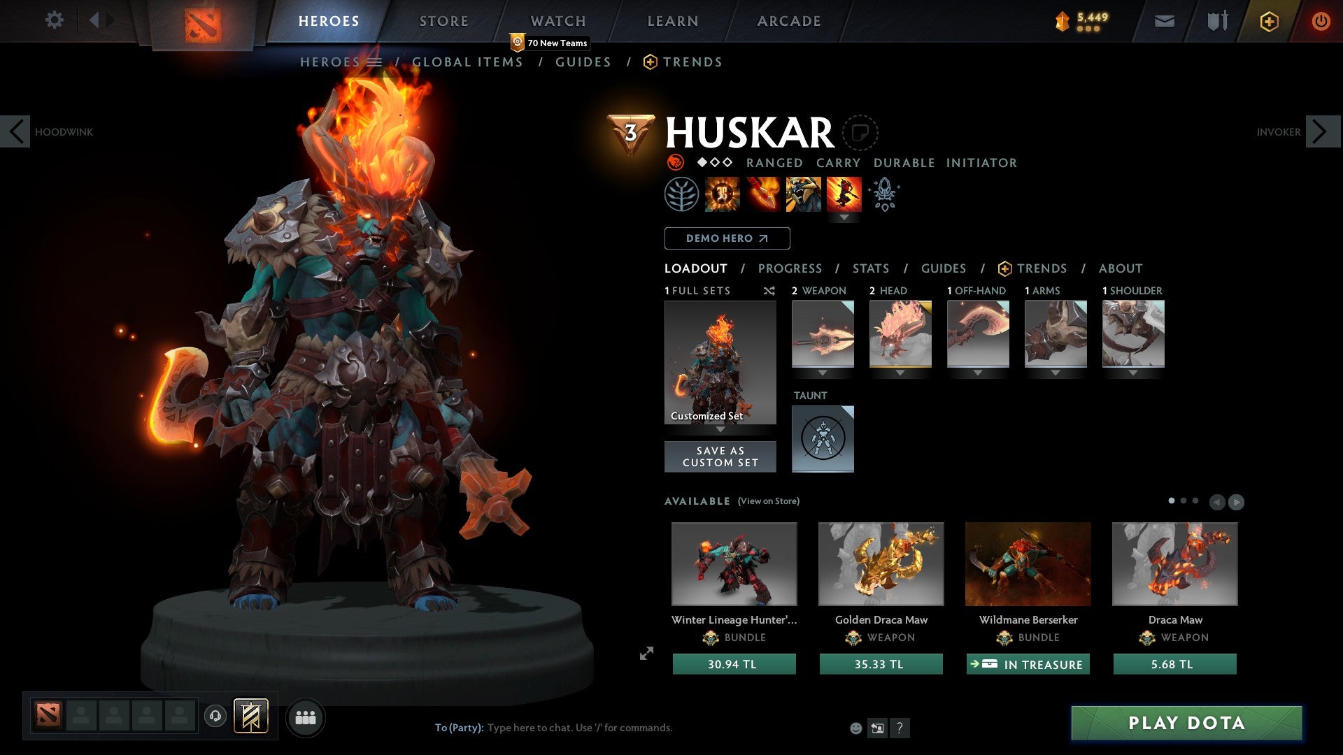 Ancient V | MMR: 4505 - Behavior: 10000