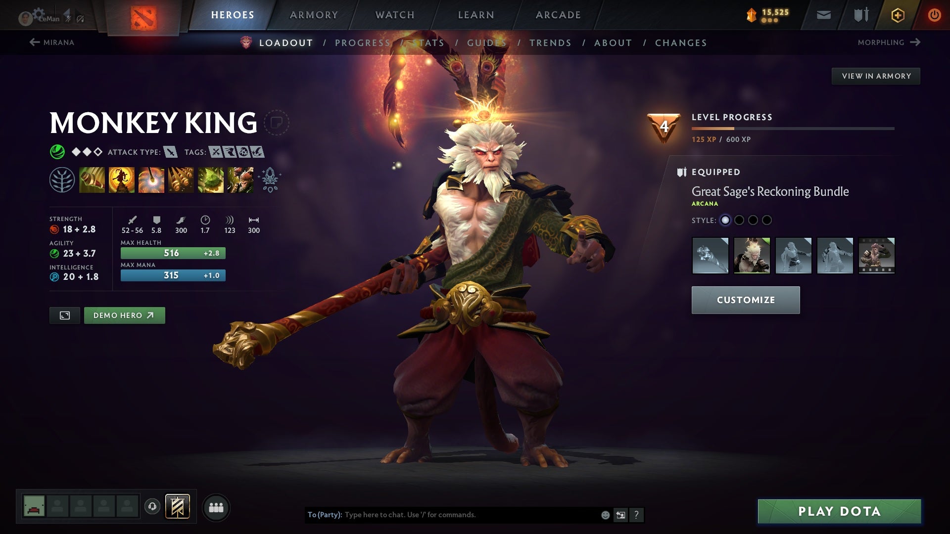 Legend III | MMR: 3423 - Behavior: 9658 - Communication: 9658