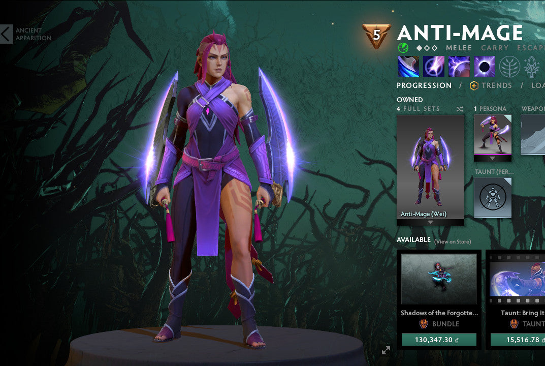 Ancient V | MMR: 4500 - Behavior : 6885