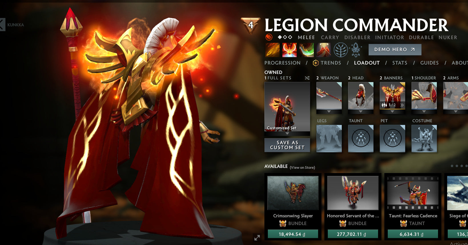 Ancient V | MMR : 4400 - Behavior : 5360